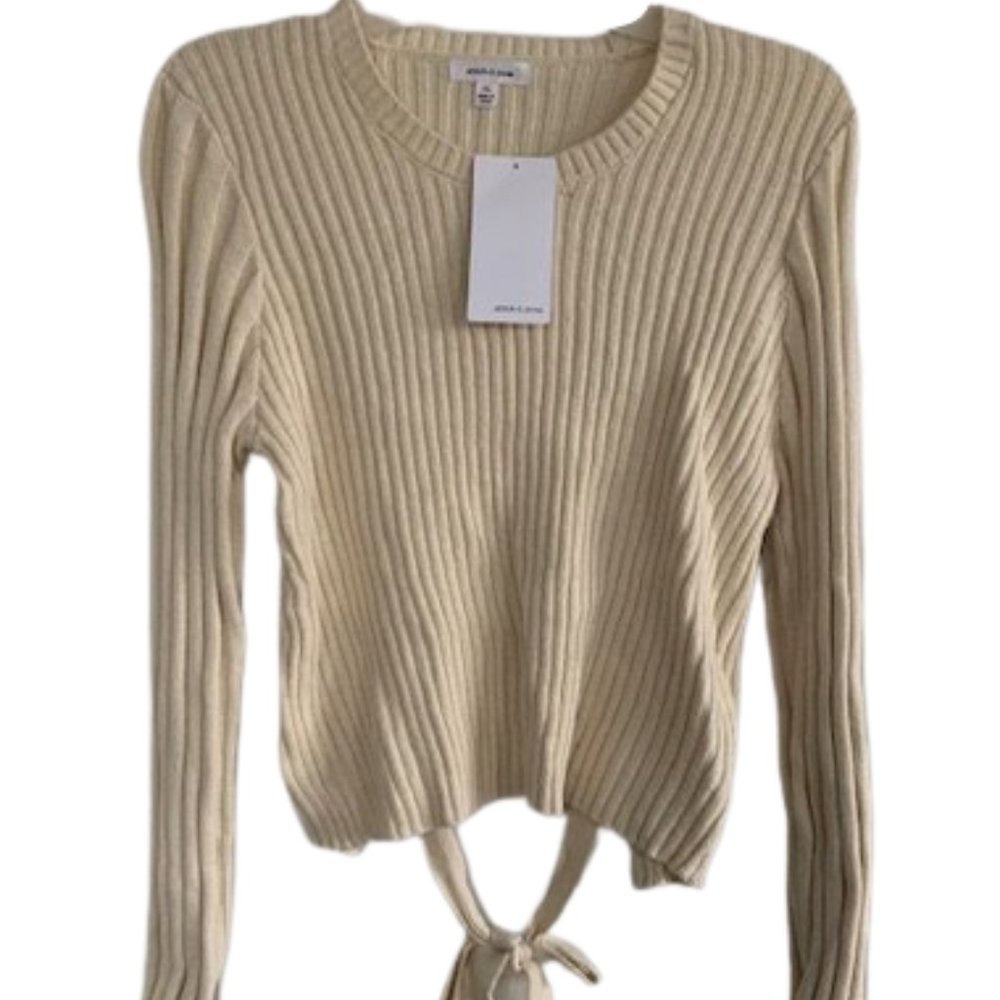 Stitch and Pine Open Back Sweater NWT!